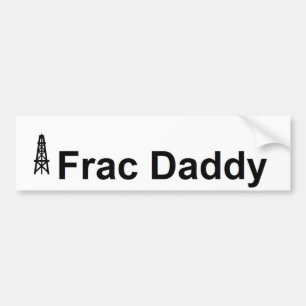 Aufkleber "Frac Daddy Oilfield" Autoaufkleber