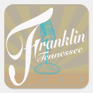 Aufkleber Franklins Tennessee