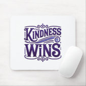 Aufkleber Freundlichkeit siegt Mousepad (Mit Mouse)