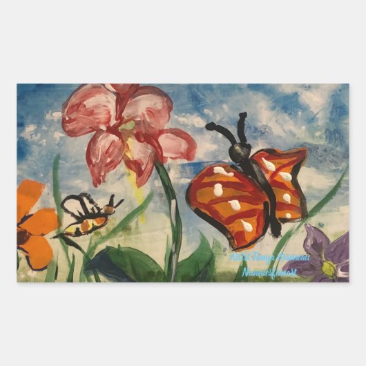 Aufkleber Frühjahr Original ARTWORT (Vorderseite)