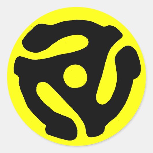 Aufkleber für 45 U/min einfügen (Vorderseite)