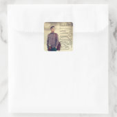 Aufkleber für Abschluss vom modernen Typ Foto (Tasche)