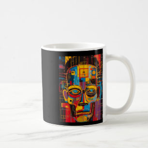 Aufkleber für Abstrakte Kultur Kaffeetasse