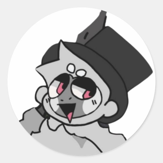 Aufkleber für Affen (Vorderseite)