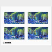 Aufkleber für Alaskan Glacial Reflections (Blatt)