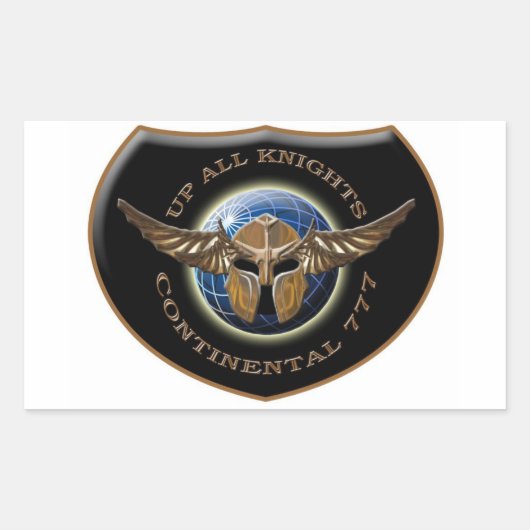 Aufkleber für alle Knights-Wappen (Vorderseite)
