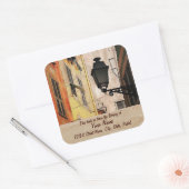 Aufkleber für alte Nizza Bibliothek (Umschlag)