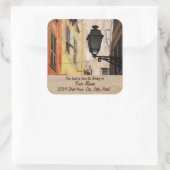 Aufkleber für alte Nizza Bibliothek (Tasche)