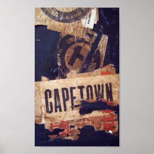 Aufkleber für Altgepäck Poster