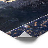 Aufkleber für Altgepäck Poster (Ecke)