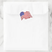 Aufkleber für amerikanische Flaggen (Tasche)