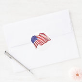 Aufkleber für amerikanische Flaggen (Umschlag)