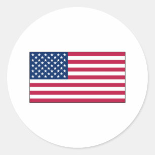 Aufkleber für amerikanische Flaggen