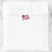 Aufkleber für amerikanische Flaggen (Tasche)