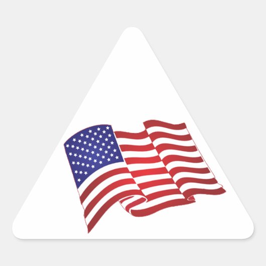 Aufkleber für amerikanische Flaggen (Vorderseite)