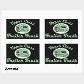 Aufkleber für Anhänger der Oberklasse (Blatt)