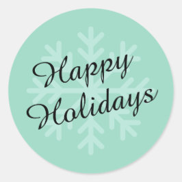 Aufkleber für Aquamarine Happy Holidays