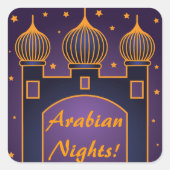 Aufkleber für arabische Nächte 3 (Vorderseite)