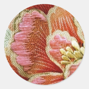 Aufkleber für asiatische Blume