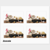 Aufkleber für asiatische Wellness-Center (Blatt)