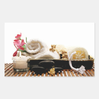 Aufkleber für asiatische Wellness-Center