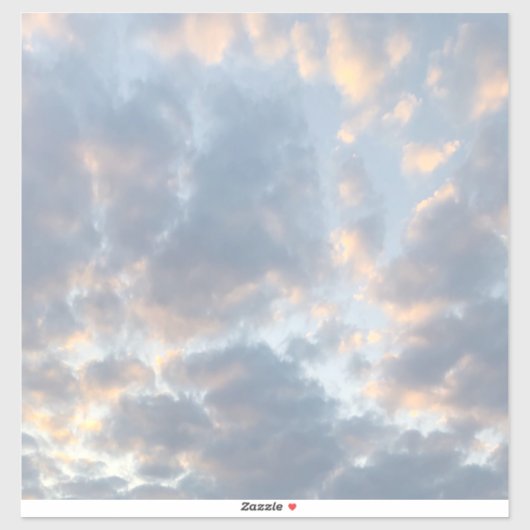 Aufkleber für Ästhetische Wolken (Blatt)