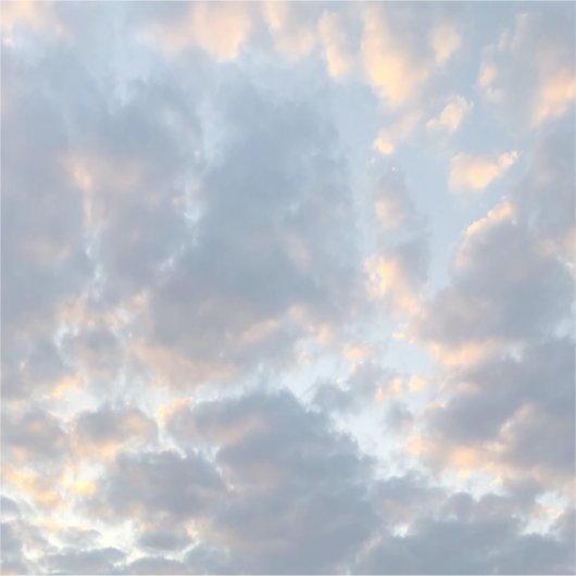 Aufkleber für Ästhetische Wolken (Vorderseite)