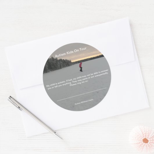Aufkleber für Autismus (Umschlag)