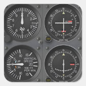 Aufkleber für Avionikgeräte (Vorderseite)