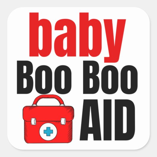 Aufkleber für Baby-Medizin (Vorderseite)