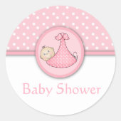 Aufkleber für Babyduschen (Vorderseite)