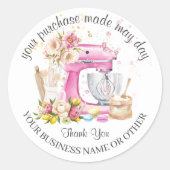 Aufkleber für Bäckereiverpackungen (Vorderseite)