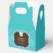 Aufkleber für Bäckereiverpackungen Geschenkschachtel (Geöffnet)