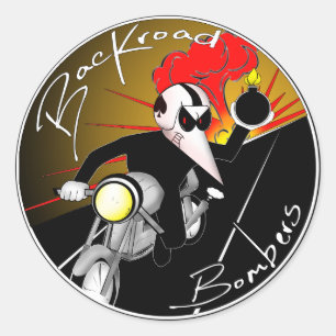 Aufkleber für Backroad-Bomber