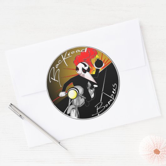 Aufkleber für Backroad-Bomber (Umschlag)