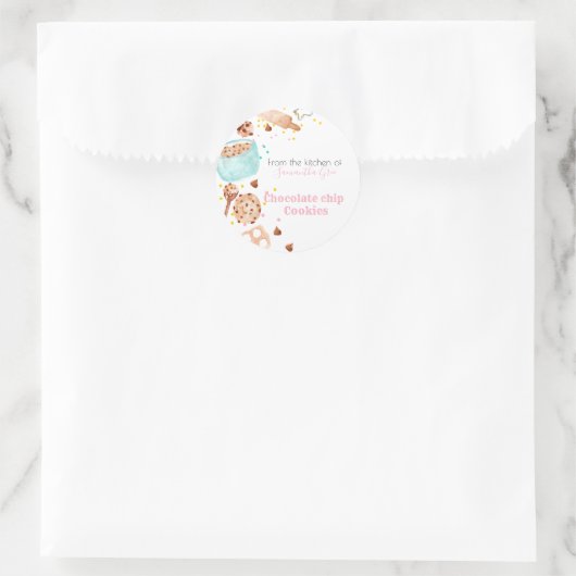 Aufkleber für Backwaren (Tasche)