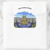 Aufkleber für Barcelona (Tasche)