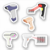 Aufkleber für Barcode-Leser (Vorderseite)