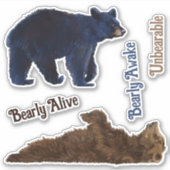 Aufkleber für Bärenpfeile (Vorderseite)