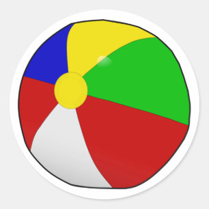 Aufkleber für Beach Ball