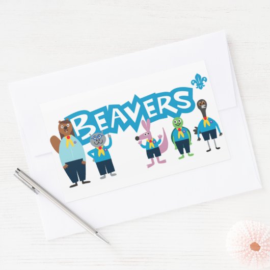 Aufkleber für Beaver Scouts (Umschlag)