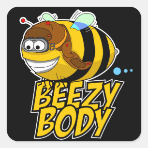 Aufkleber für Beezy-Body-Bee