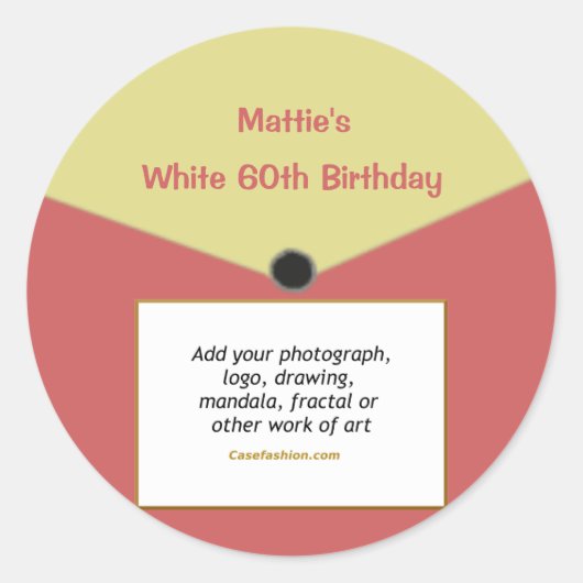 Aufkleber für benutzerdefinierte Aufnahmen V2 (Vorderseite)