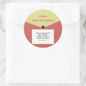 Aufkleber für benutzerdefinierte Aufnahmen V2 (Tasche)