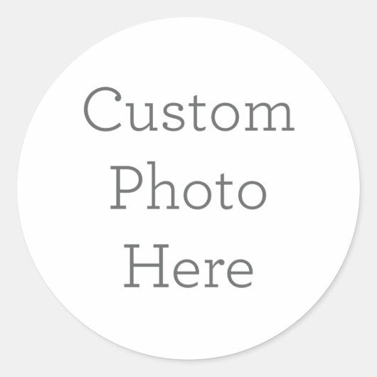 Aufkleber für benutzerdefinierte Fotos (Vorderseite)