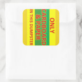 Aufkleber für benutzerdefinierte Logos 2 (Tasche)