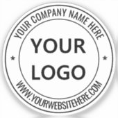 Aufkleber für benutzerdefinierte Logos oder Foto-T (Vorderseite)