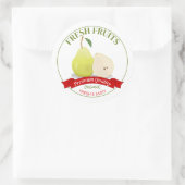 Aufkleber für Birnen, frisch (Tasche)