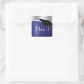 Aufkleber für Blau und Silber, individuell einstel (Tasche)