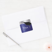 Aufkleber für Blau und Silber, individuell einstel (Umschlag)